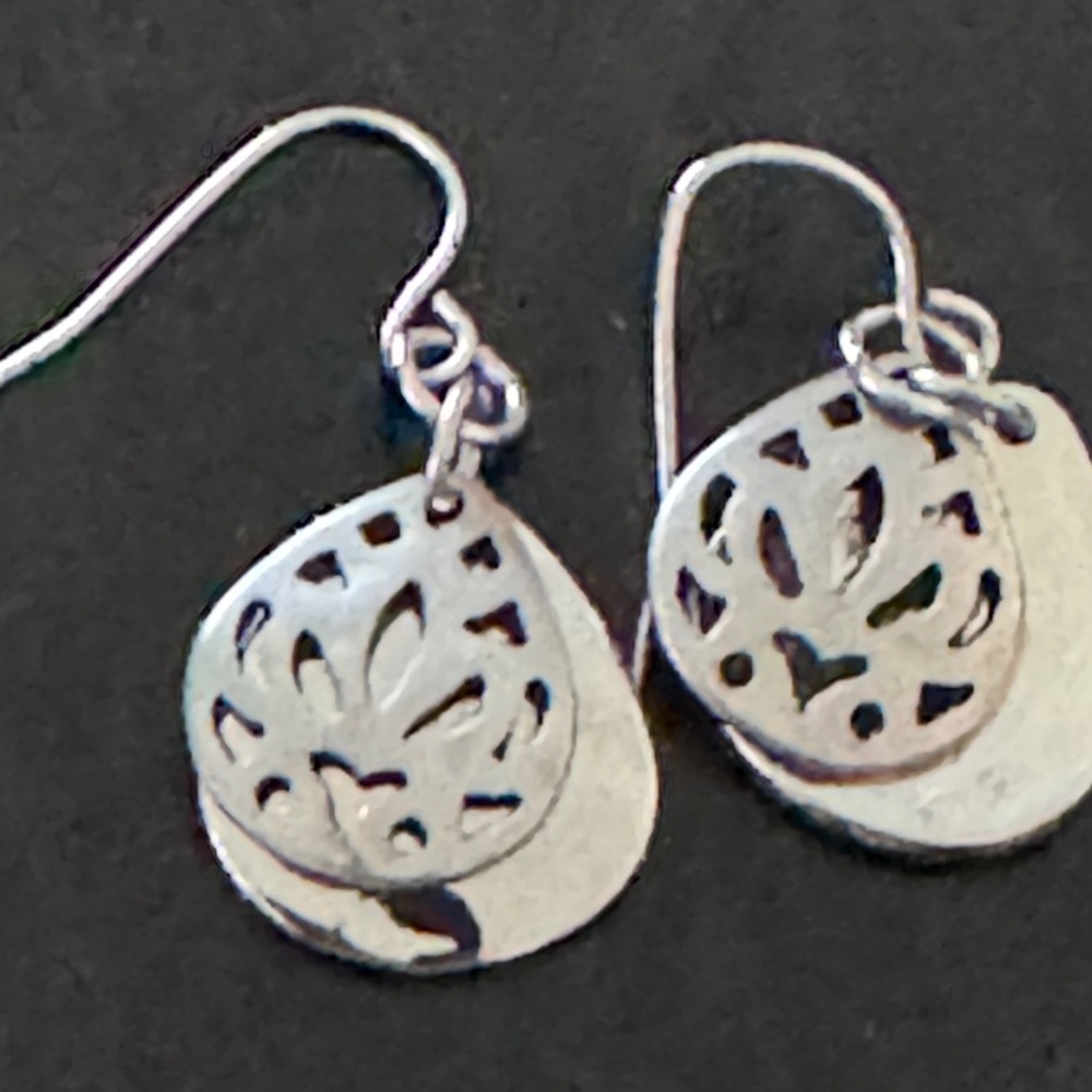 Elegant Silver Dangle Earrings